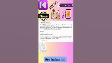 Set Induction #medicaleducation #education #1 #learn #learning #doctorrockbritto #teaching #teacher