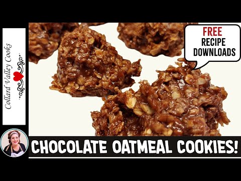 How We Make Chocolate Oatmeal Cookies, Best Old Fashioned Southern Recipes