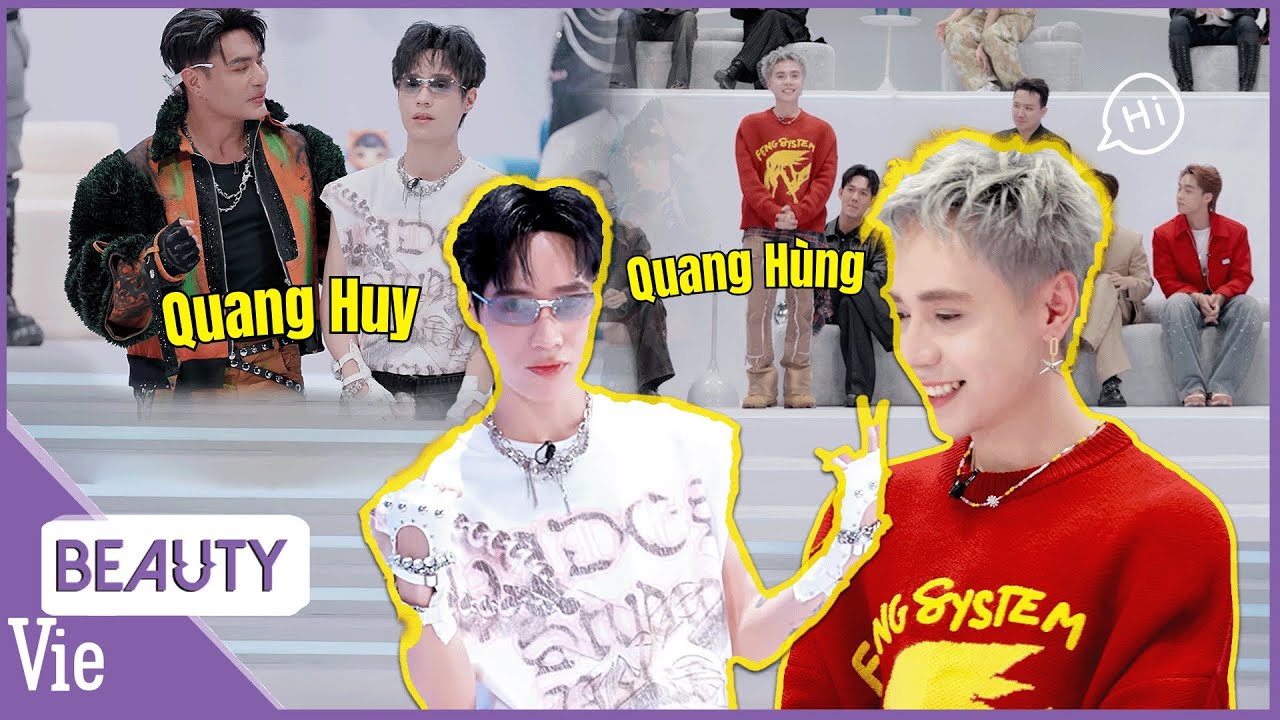 QUANG HÙNG - QUANG HUY: Lần Đầu Taị Sảnh Chờ 'Say Hi', Ryn Lee bẽn lẽn còn Quang Hùng thì tẻn tẻn