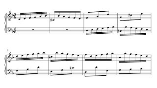 Bach: Invention 4 in D Minor, BWV 775 (Urtext Edition)