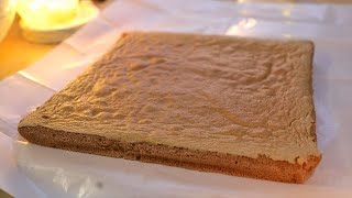 Cake (chocolate sheet sponge cake) | Transcript of coris cooking's recipe