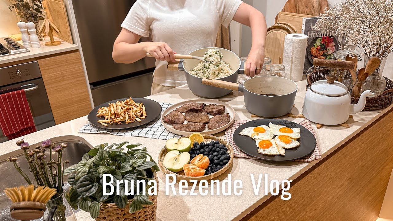 Rotina das 4H | Lancheira do marido, limpar e organizar a casa, fazer deliciosas refeições caseiras.