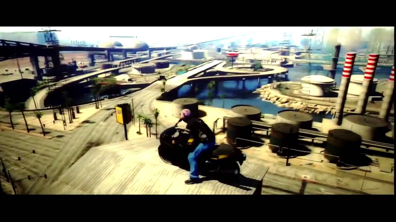 GTA V - Solo Stunt Montage - "BLACKLIGHT"