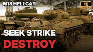M18 Hellcat: The Tank With Armor a Rifle Bullet Could Kill | 4K
