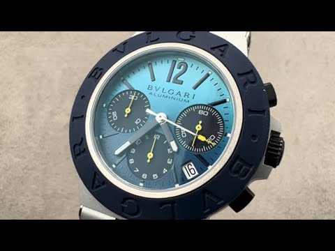 Bulgari Aluminium Capri Edition Chronograph (103844) Bulgari Watch