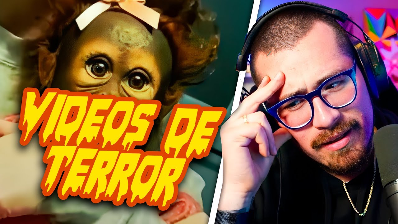 REACCIONANDO A "TOP 7 VÍDEOS DE TERROR" - YouTube