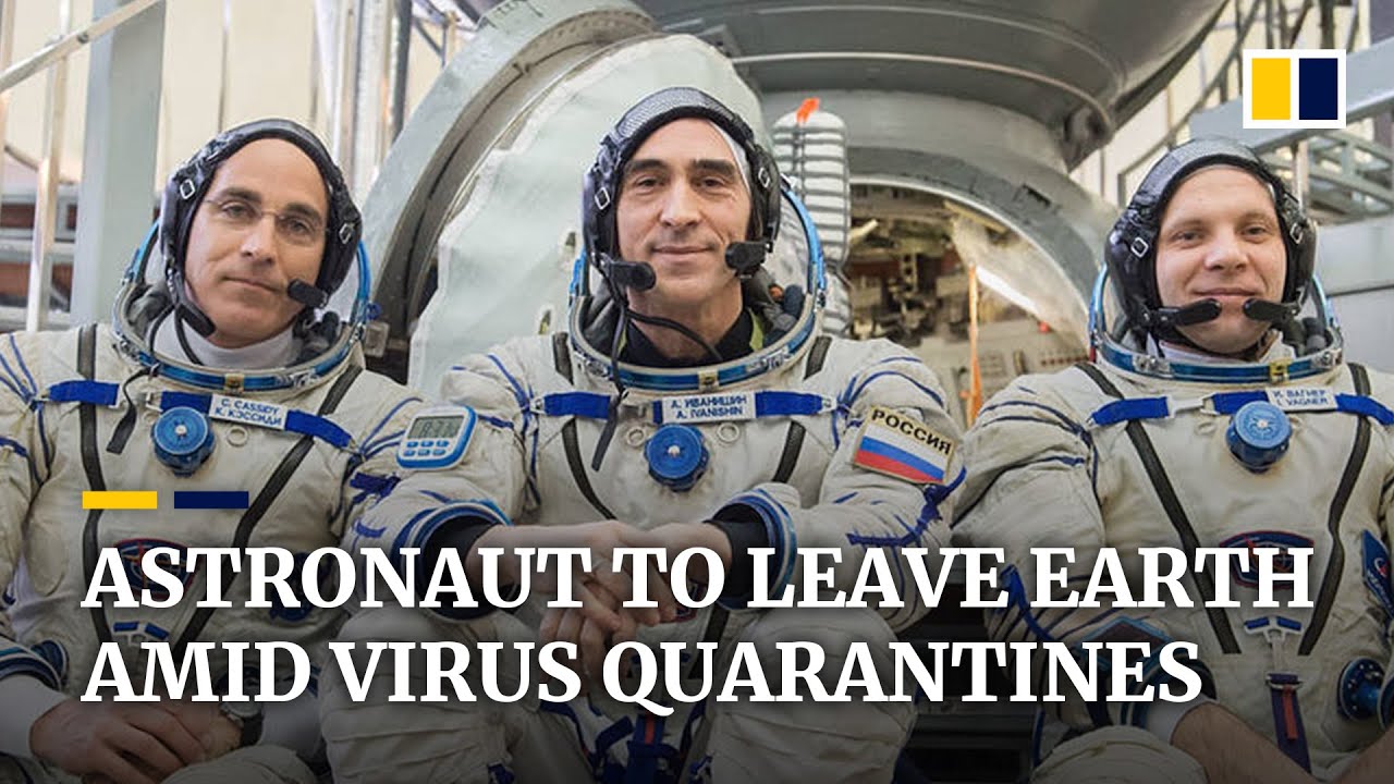 Where were you during the coronavirus pandemic? This Nasa astronaut is about to leave earth
