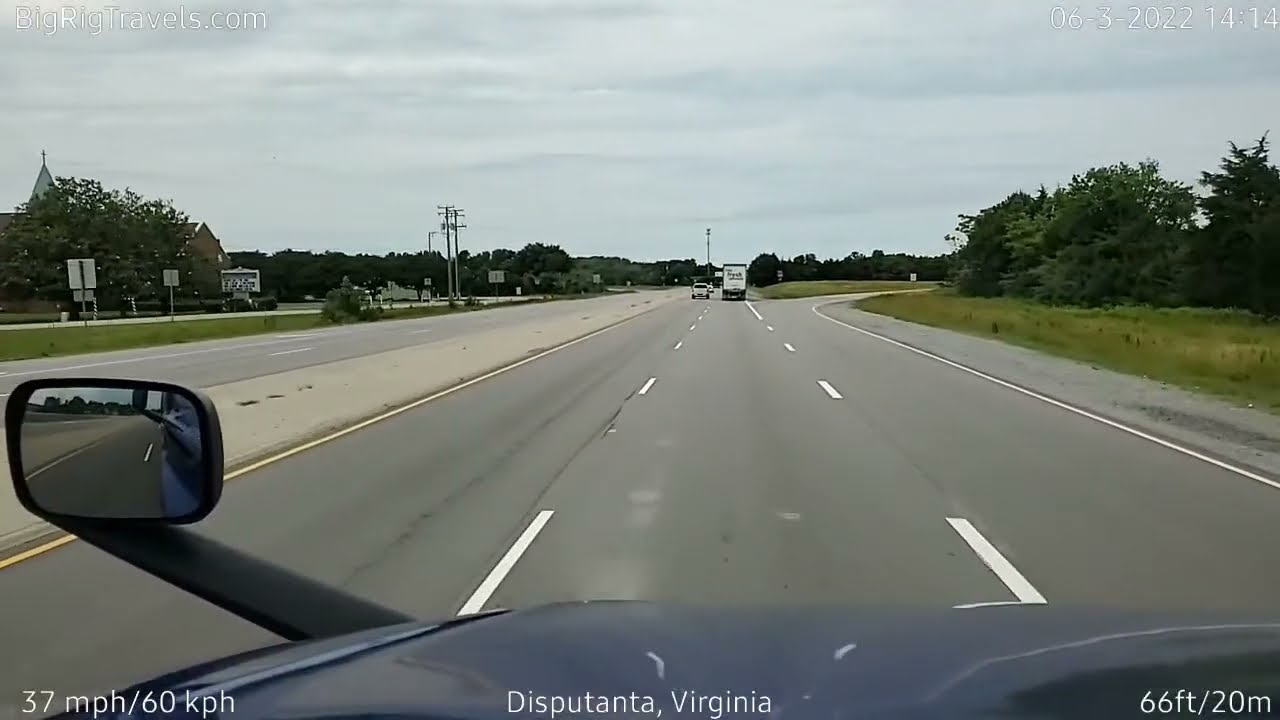 BigRigTravels LIVE Disputanta to Raphine, VA [US 460, I95, I64] (6/3
