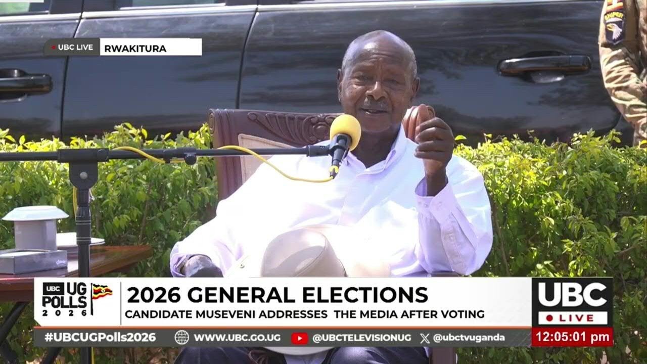 Uganda's Museveni says he had technical issues while voting | AFP