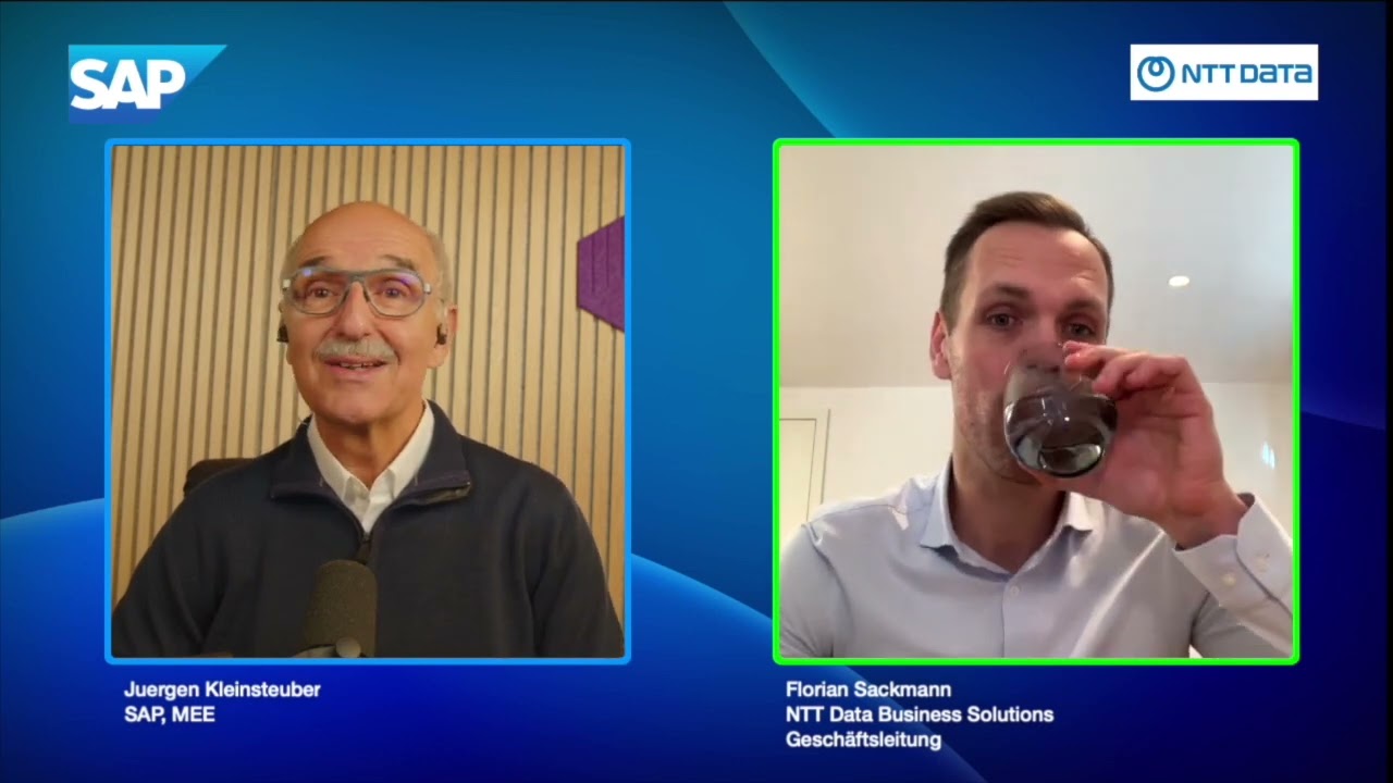 Interview Florian Sackmann, SAP Partner NTT Data Business Solutions
