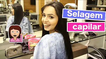 Como é o processo de selagem no cabelo?