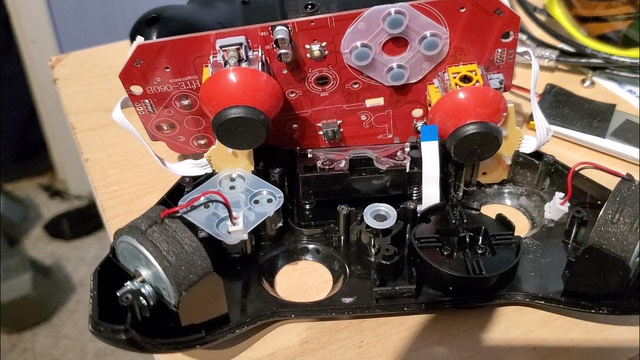pictek PS4 controller teardown and reassembly rough/basic YouTube