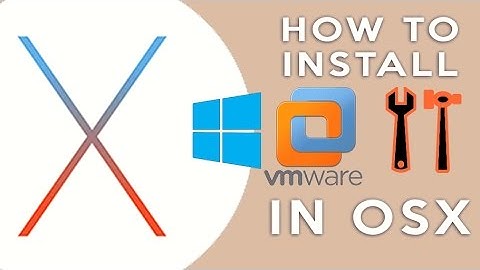 How to Install Vmware Tools in OS X [ Install Vmware tools OS X El Capitan]