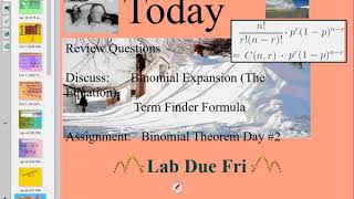 HPC ONLI 9 4 Binomial Theorem