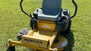 Hustler raptor 42 inch off Marketplace replaced the starter ￼