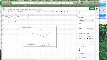 adding a trendline in google sheets