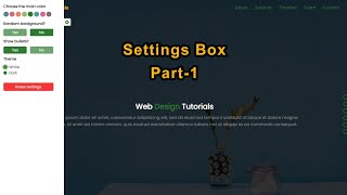 How to Create Responsive Portfolio Website | HTML CSS JS | Part 9