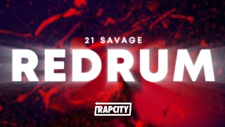 21 Savage - redrum (Lyrics)