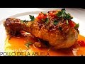 El pollo guisado  de mi abuela. Receta rápida y muy fácil.