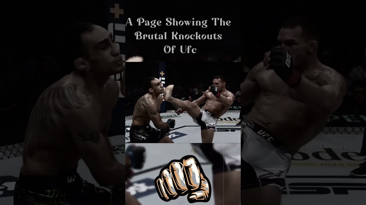 Michael Chandler’s INSANE Front Kick KO on Tony Ferguson – UFC’s Most Brutal Knockout Ever! ⚡🥊