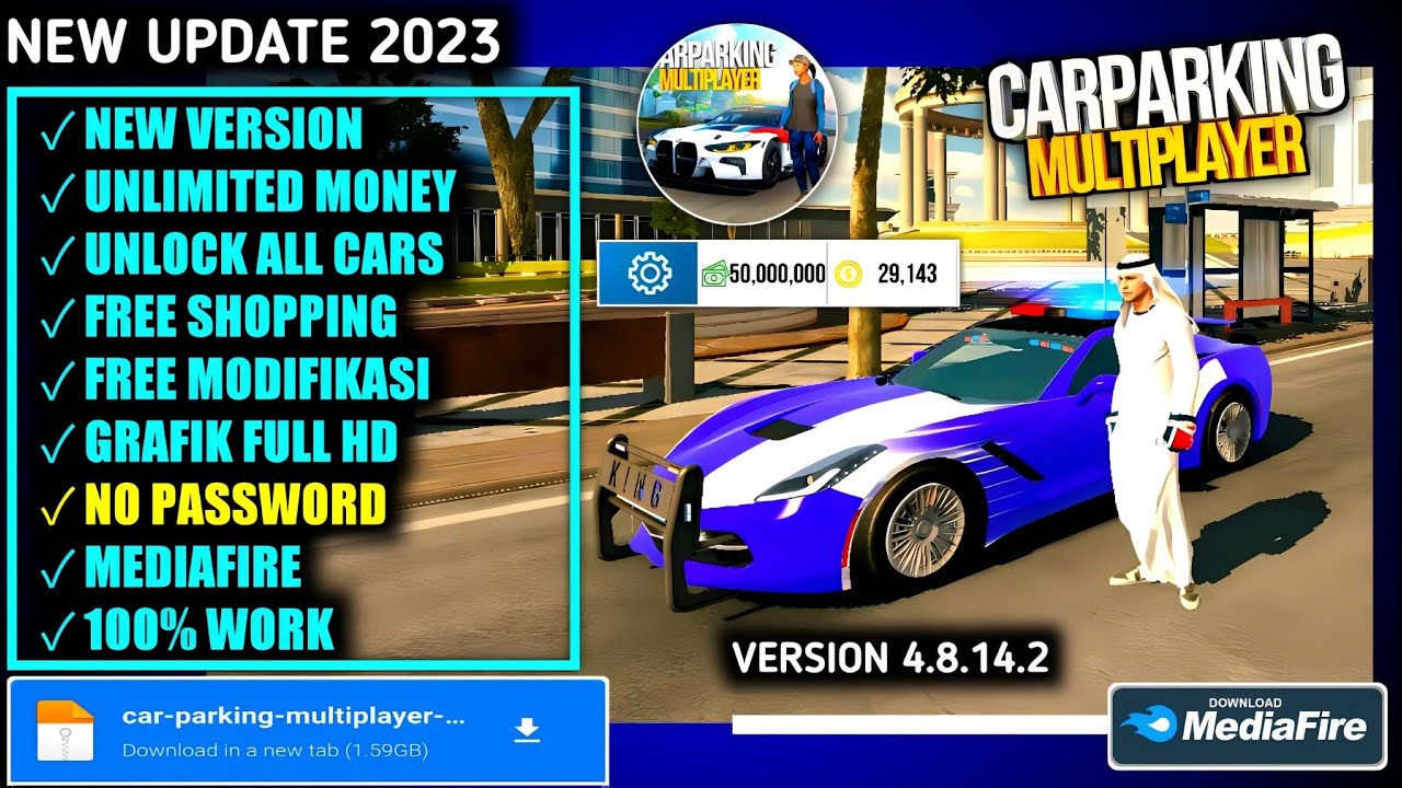 Car Parking Multiplayer 4.8.14.8 Mod APK (Unlocked everything) 2023