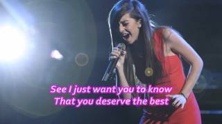 Video thumbnail of "Christina Grimmie - The Voice - How To Love (Lyrics)"