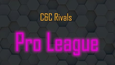 C&C Rivals Pro league Grand finals Trailer