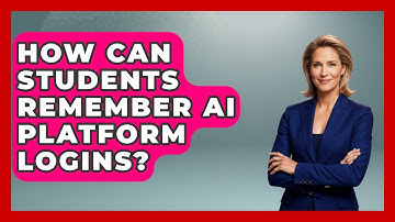 How Can Students Remember AI Platform Logins? | Safe AI for The Classroom News