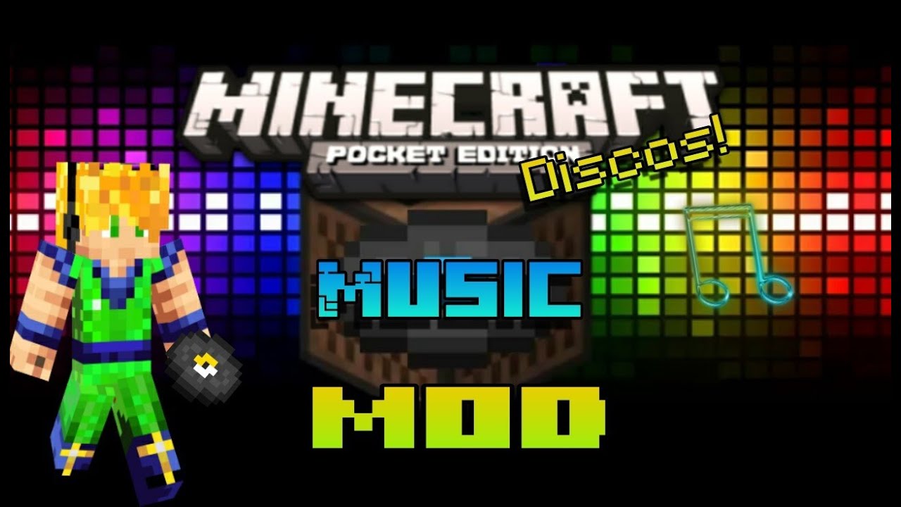MINECRAFT PE MUSIC MOD YouTube