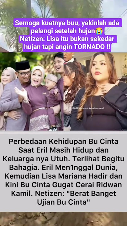 Tak habis diterpa ujian, tapi ujian paling berat ketika dikhianati sang suami RK😭‼️