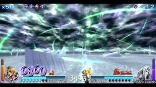 Dissidia Final Fantasy Tidus vs Sephiroth