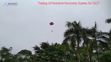 Testing of Parachute Recovery System for Drone
