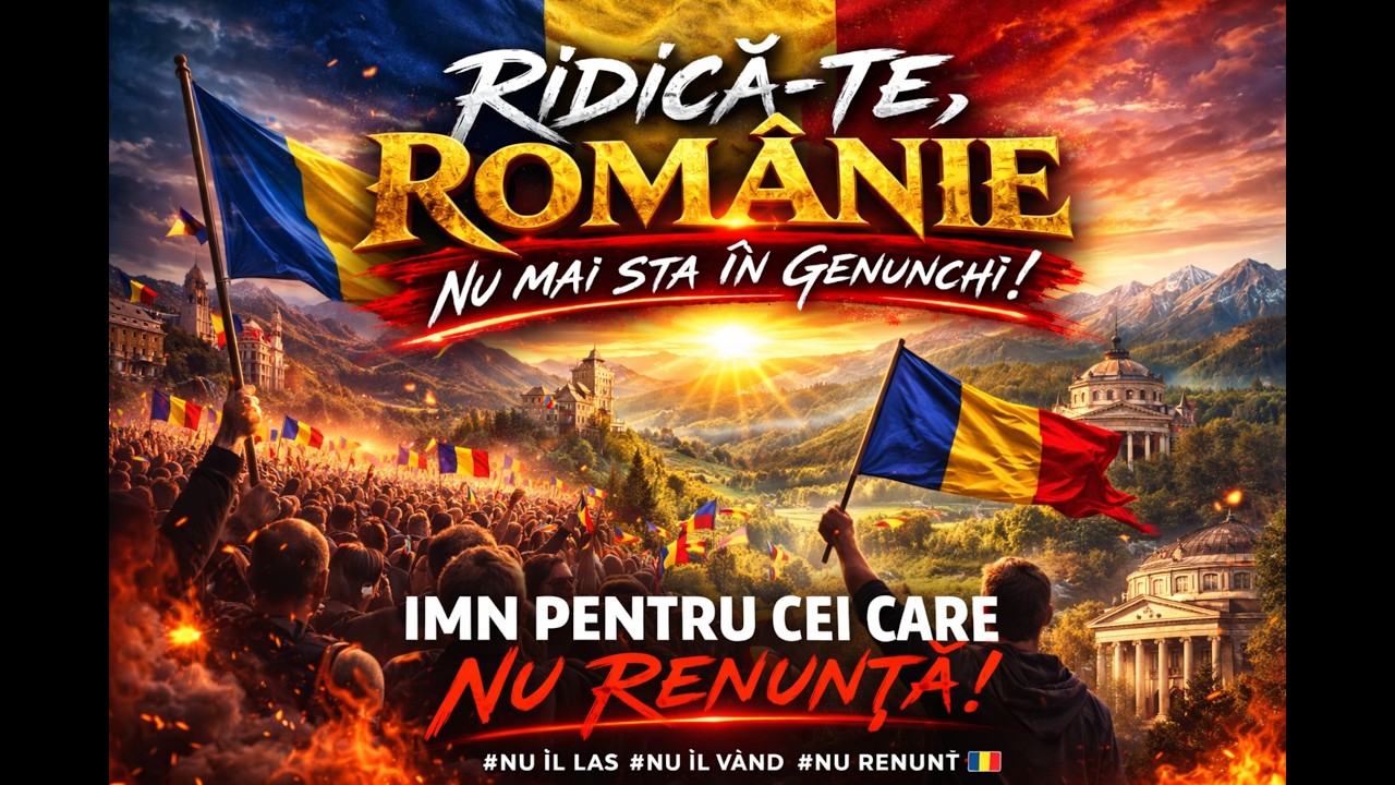 RIDICĂ-TE, ROMÂNIE 🇷🇴 | Nu Mai Sta În Genunchi (Official Video)
