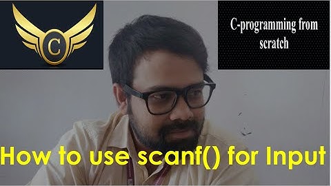Getting User Input with scanf | C programming for beginners|Step-by-Step Guide
