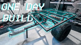 Custom Trailer One Day Build | Solid Axle Suspension