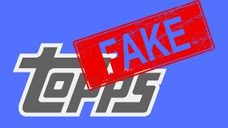 Topps Uses Fake Autographs???