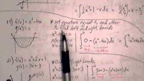Calculus AB Ch 7.1 Homework (1 of 4)