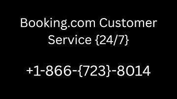{(FAST)} Booking.com Customer Service® USA Contact Numbers: The Ultimate Official Guide