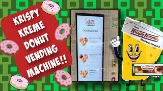Cheesy Novelty Krispy Kreme Donut Vending Machine