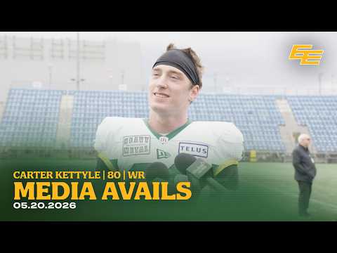 Preparing for Rookie Season Ahead of Week One Preseason Game | WR Carter Kettyle | 05.20.26