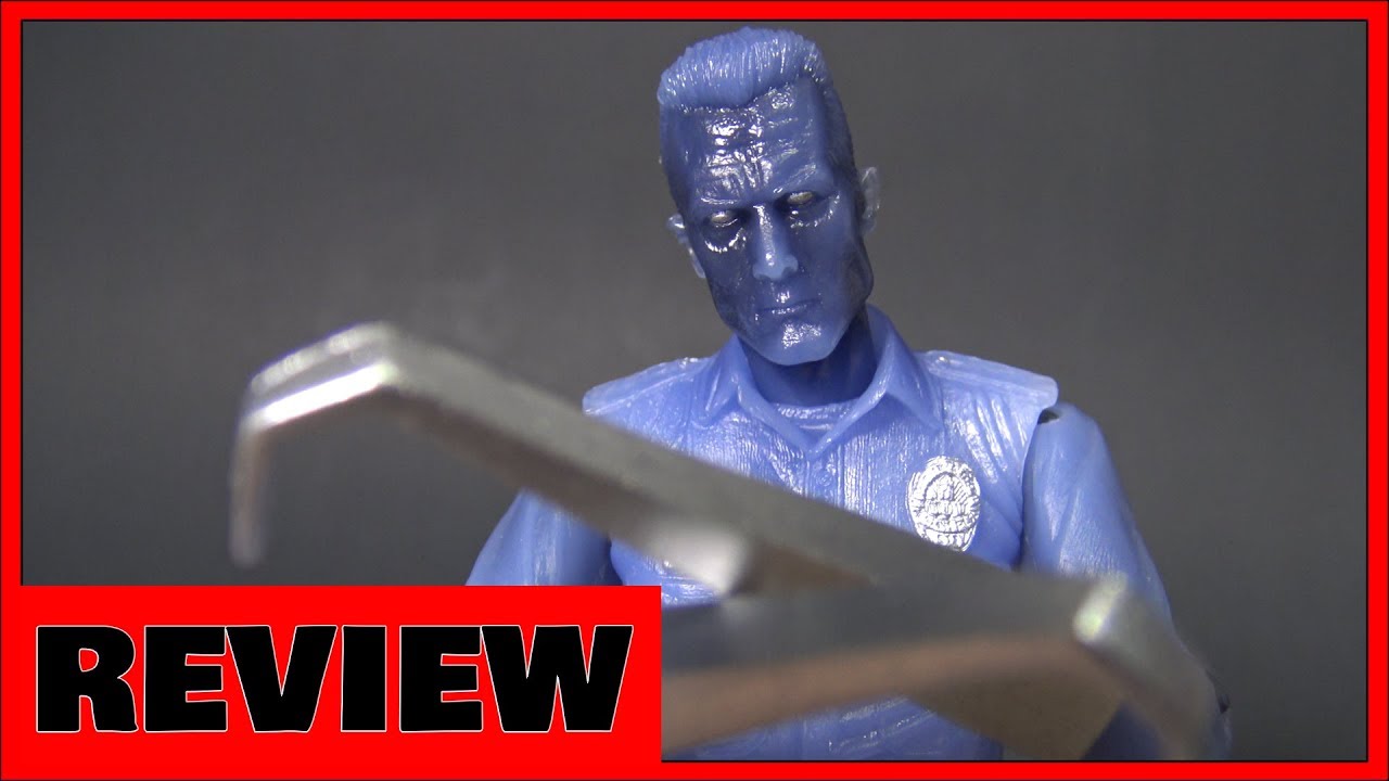 Neca Terminator 2 Kenner Tribute White Hot T-1000 7