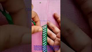 Astuces astucieuses de broderie aux perles pour transformer un tissu uni en une superbe décoration