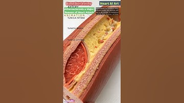 Atherosclerosis Animation | Heart AI Art | 05