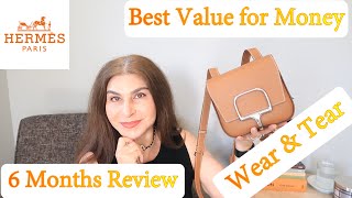 Hermes Della Cavalleria Bag 6 Months review Wear & Tear | Hermes Journey | Best Value Bag | OxanaLV screenshot 4