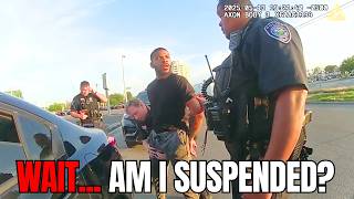 I Just Came From the DMV!" — Driver Refuses to Step Out, Gets Arrested Anyway | Bodycam