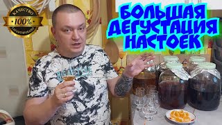 Дегустация Настоек! Грибная С Гречихой. Малиновый Бренди. Виски С Манго. Перцовка Манговая. Байкал.