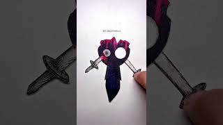 Jevin Sprunki phase 17 18 transformation #drawing #art #incredibox #stopmotion