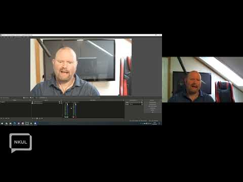 Kringkast læring med OBS Studio (NKUL2021, S2D)