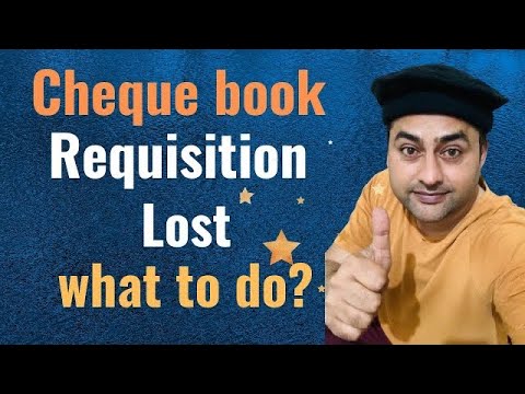 How to apply second chequebook | Cheque book lost application to bank ...