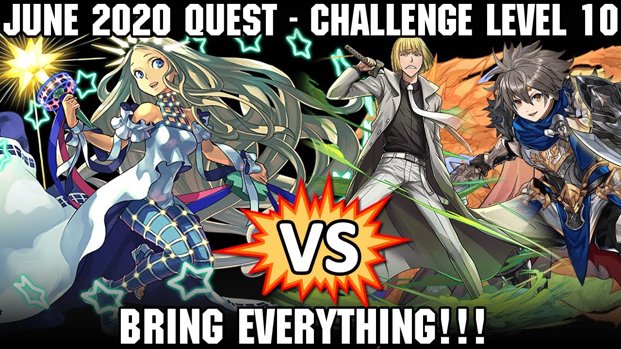 Challenge level. Challenge level
